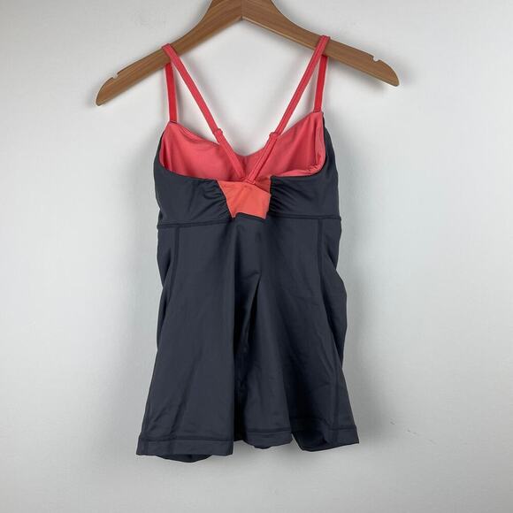 Lululemon Luxtreme Ruched Front Happy Heat Tank - Size 8 - Picture 6 of 8